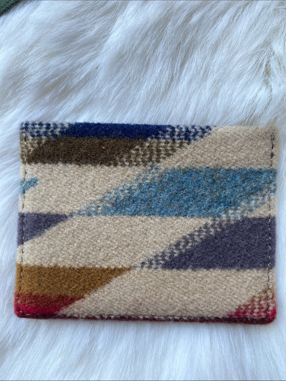 Pendleton Multicolor Wool Card Sleeve Wallet